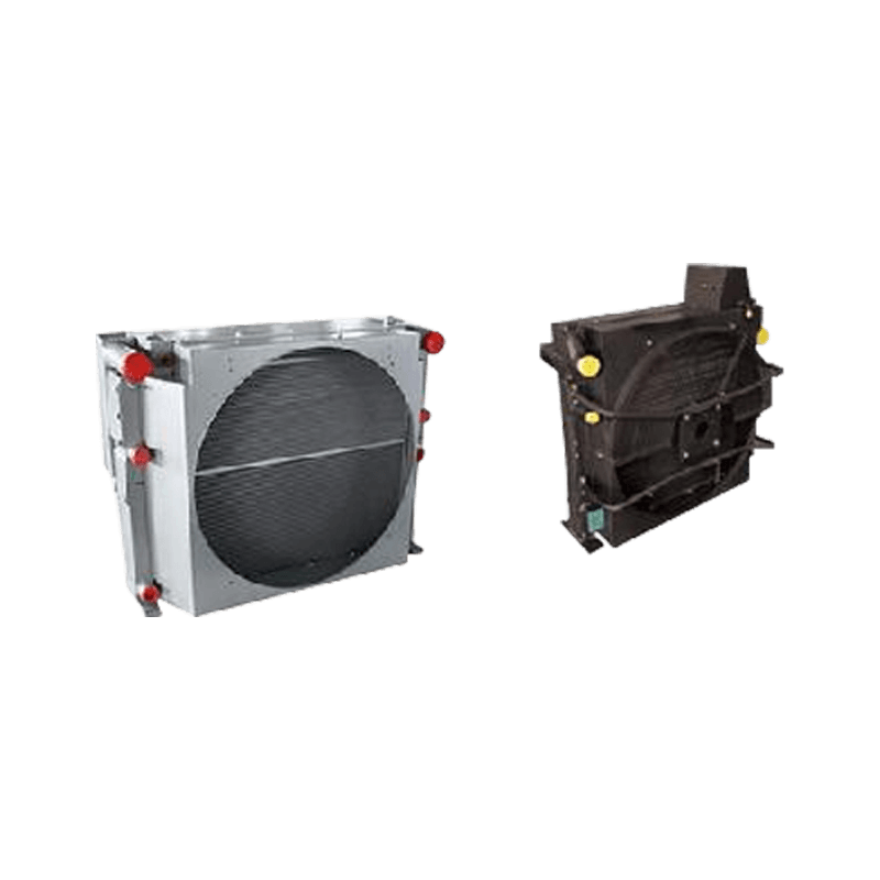 軽量掘削機用熱交換器